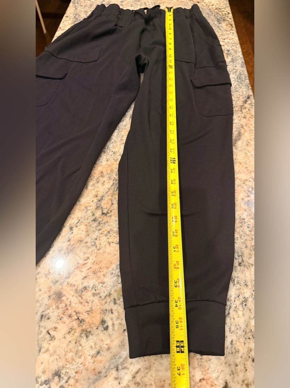 Mondetta Performance + Luxury Black Jogger Pants Size Large | Stretch Cargo - Picture 6 of 13